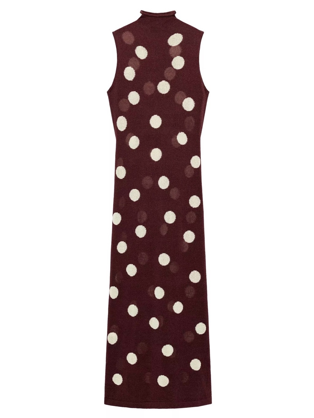 Zara Knit Polka Dot Dress - S